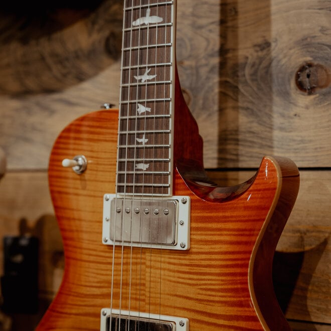 PRS SE McCarty 594 Singlecut Electric Guitar, Vintage Sunburst, Gigbag