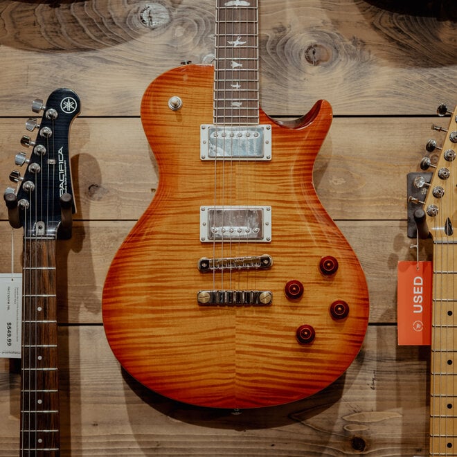 PRS SE McCarty 594 Singlecut Electric Guitar, Vintage Sunburst, Gigbag