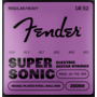 Fender SuperSonic 250 Nickel-Plated Steel Electric Guitar Strings, 10-52 Regular/Heavy