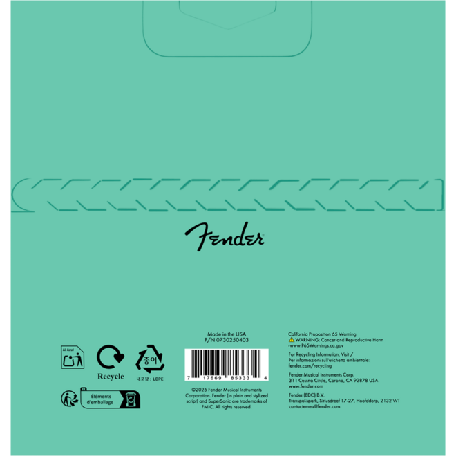 Fender SuperSonic 250 Nickel-Plated Steel Electric Guitar Strings, 9-42 Light