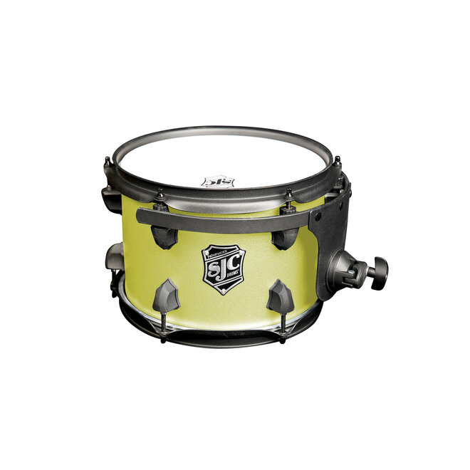 SJC Drums Pathfinder Series Tom, Sublime Lime Black, 10 x 7"
