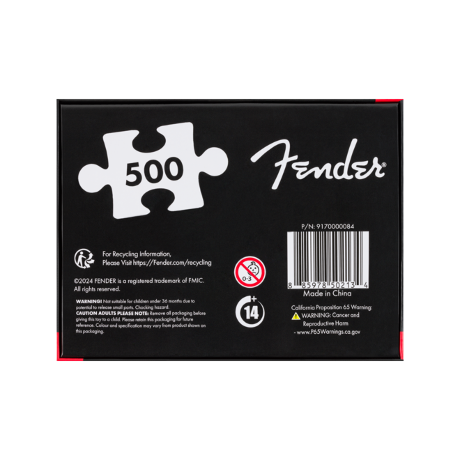 Fender 500-Piece Stratocaster Puzzle