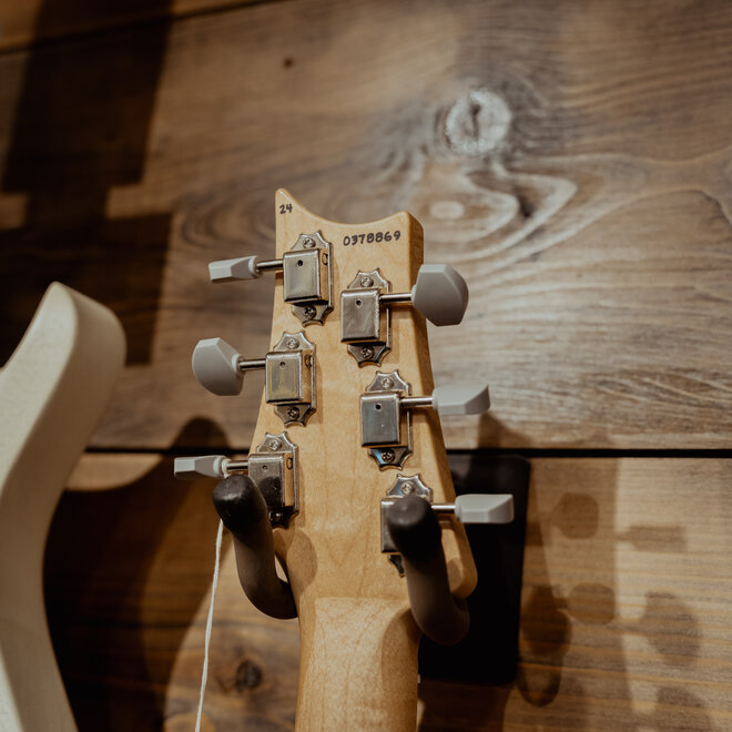 PRS Silver Sky John Mayer Signature Electric Guitar, Maple, Frost White, Gigbag