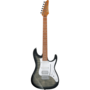 Ibanez AZ22S1F AZ Standard Electric Guitar, Transparent Black Sunburst