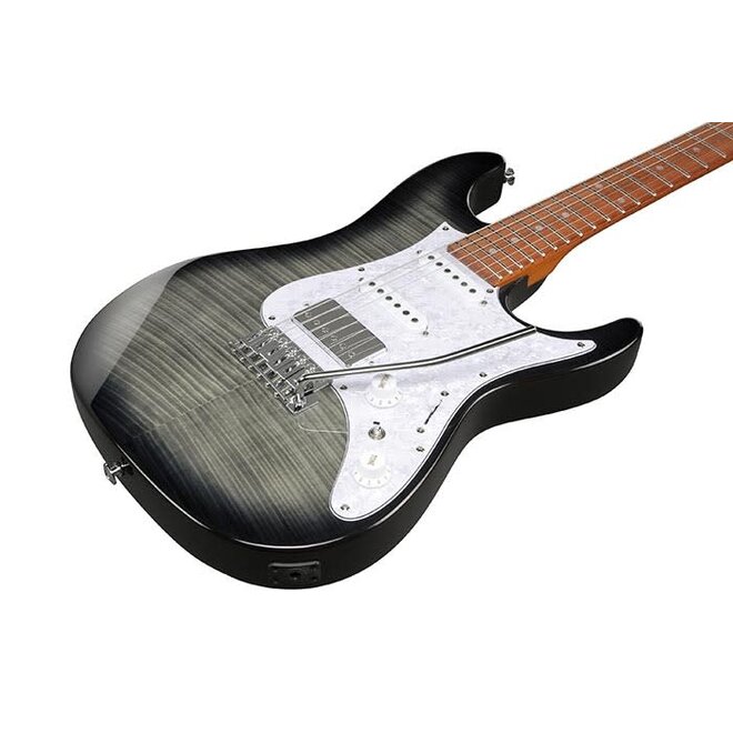 Ibanez AZ22S1F AZ Standard Electric Guitar, Transparent Black Sunburst
