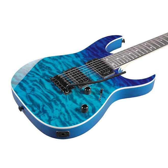 Ibanez GRG120QASP RG Gio Electric Guitar, Blue Gradation