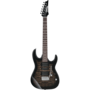 Ibanez GRX70QA RG Gio Electric Guitar, Transparent Black Sunburst