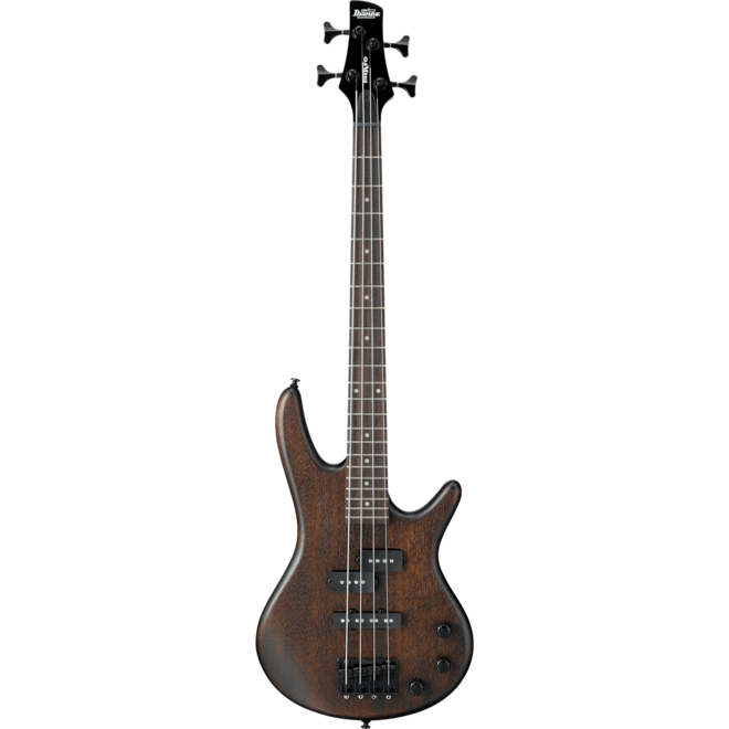 Ibanez GSRM20B miKro Short-Scale Bass Guitar, 4-String, Walnut Flat