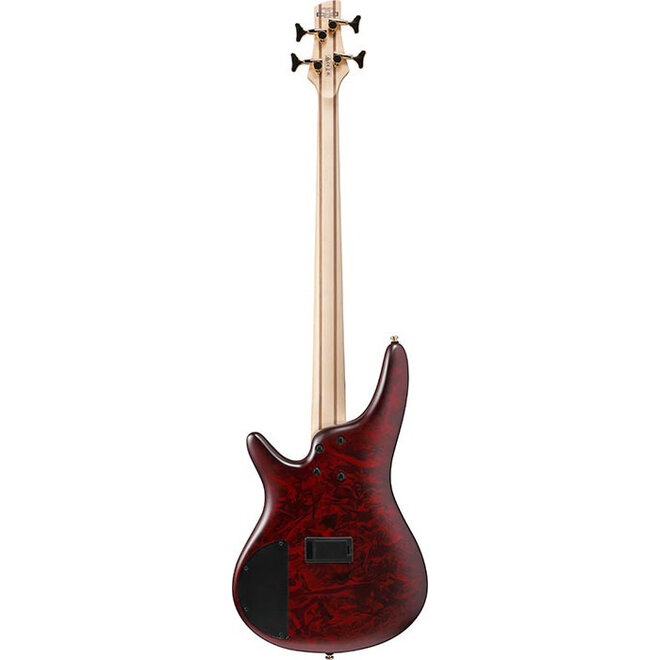 Ibanez SR300EDX SR Standard Bass Guitar, 4-String, Wine Red Frozen Matte