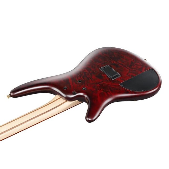 Ibanez SR300EDX SR Standard Bass Guitar, 4-String, Wine Red Frozen Matte