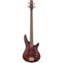 Ibanez SR300EDX SR Standard Bass Guitar, 4-String, Wine Red Frozen Matte
