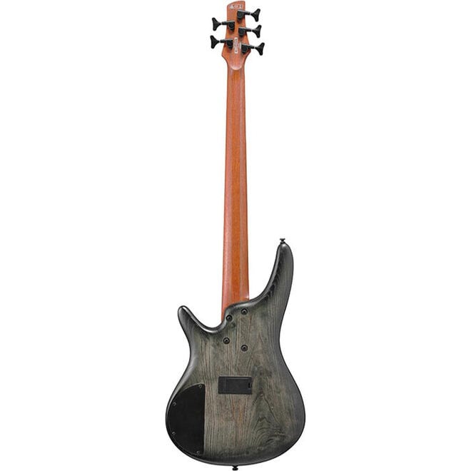 Ibanez SR605E SR Standard Bass Guitar, 5-String, Black Stained Burst