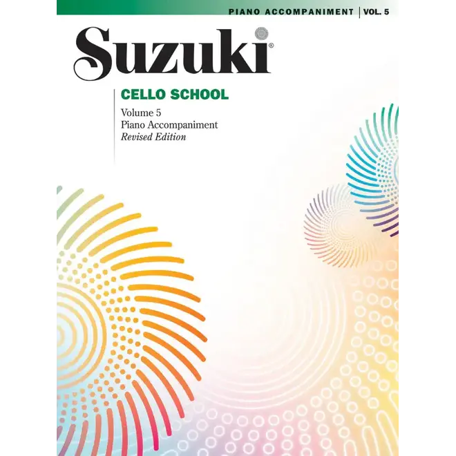 Suzuki Cello School, Volume 5, Piano Accompaniment
