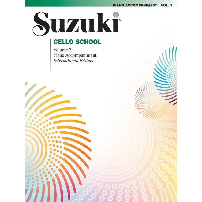 Suzuki Cello School, Volume 7, Piano Accompaniment