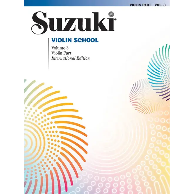 Suzuki Violin School, Volume 3, Violin Part