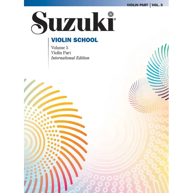 Suzuki Violin School, Volume 5, Violin Part
