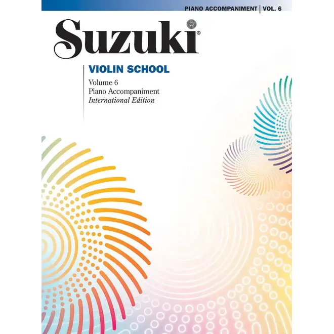 Suzuki Violin School, Volume 6, Piano Accompaniment