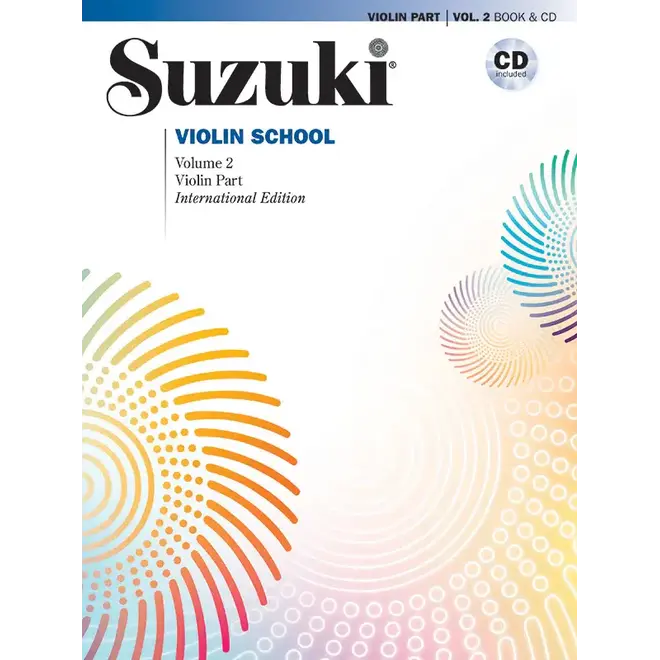 Suzuki Violin School, Volume 2, Violin Part & CD