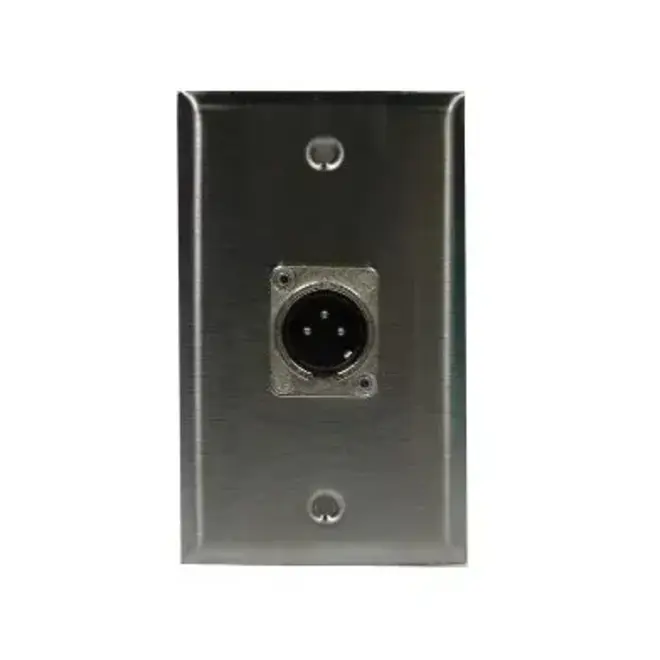 Neutrik WP103M Wall Plate w/Male XLR Socket