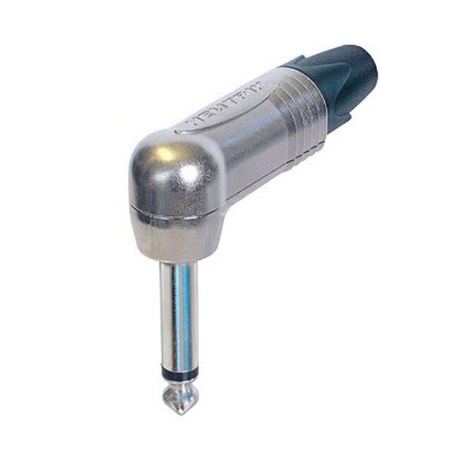 Neutrik NP2RX 1/4" TS Right-Angle Phone Plug