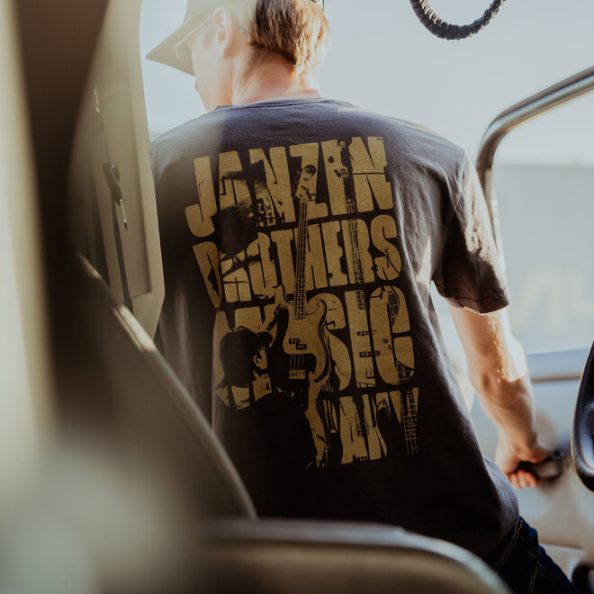 JB Music Co. Vintage T-Shirt, Graphite
