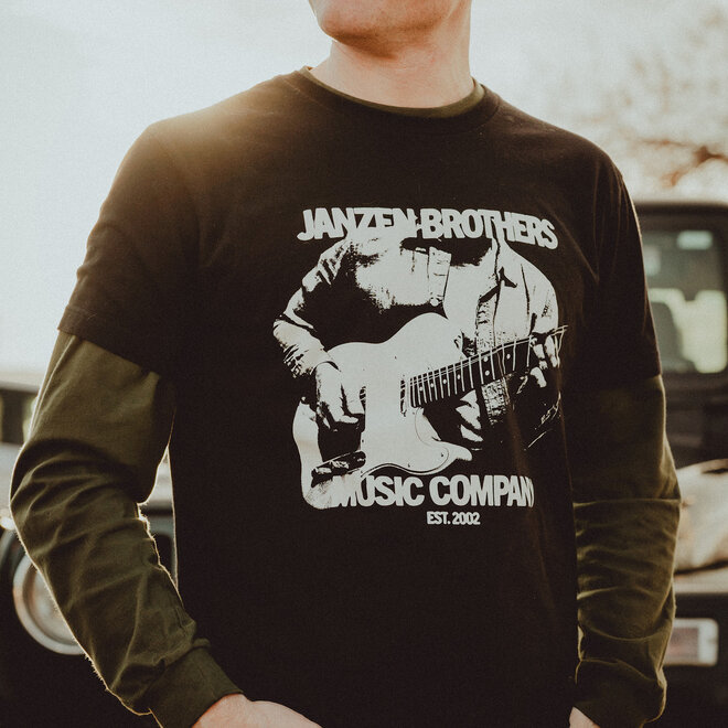 JB Music Co. Custom Telecaster T-Shirt, Black