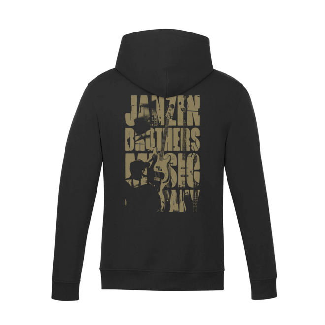 JB Music Co. Custom Vintage Hoodie, Black