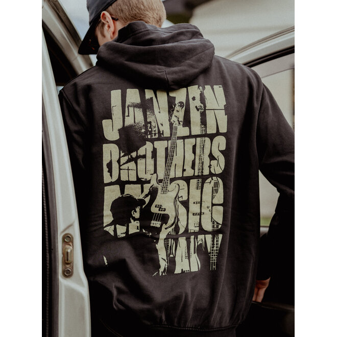 JB Music Co. Custom Vintage Hoodie, Black