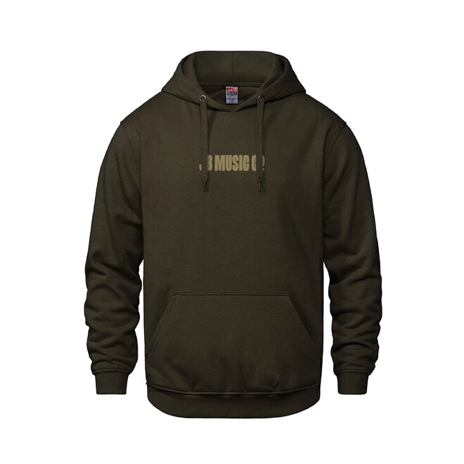JB Music Co. Custom Vintage Hoodie, Brown