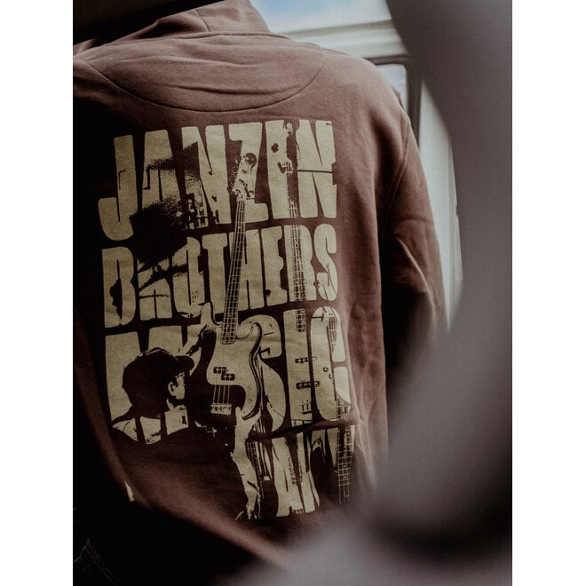 JB Music Co. Custom Vintage Hoodie, Brown