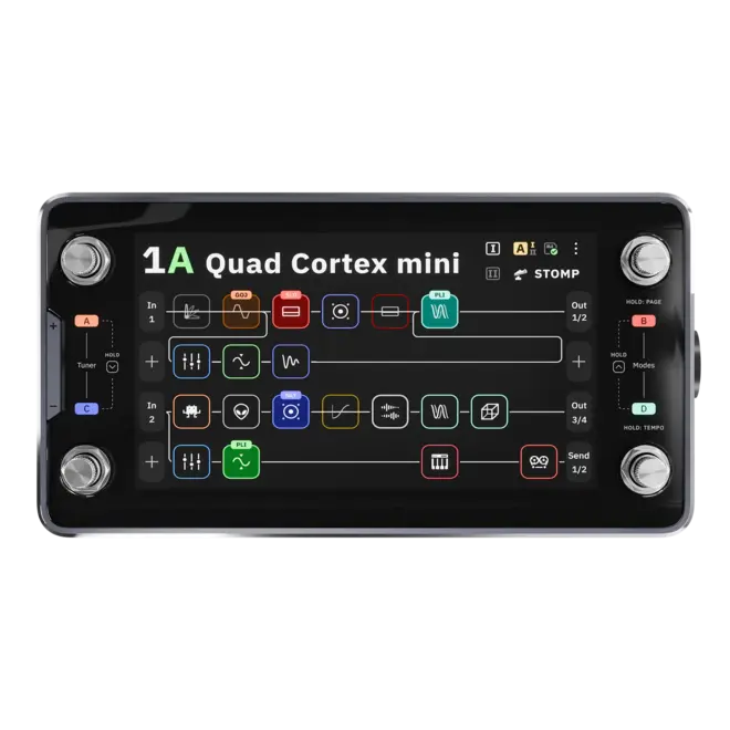 Neural DSP Quad Cortex mini Digital Modeling & Effects Proccessor
