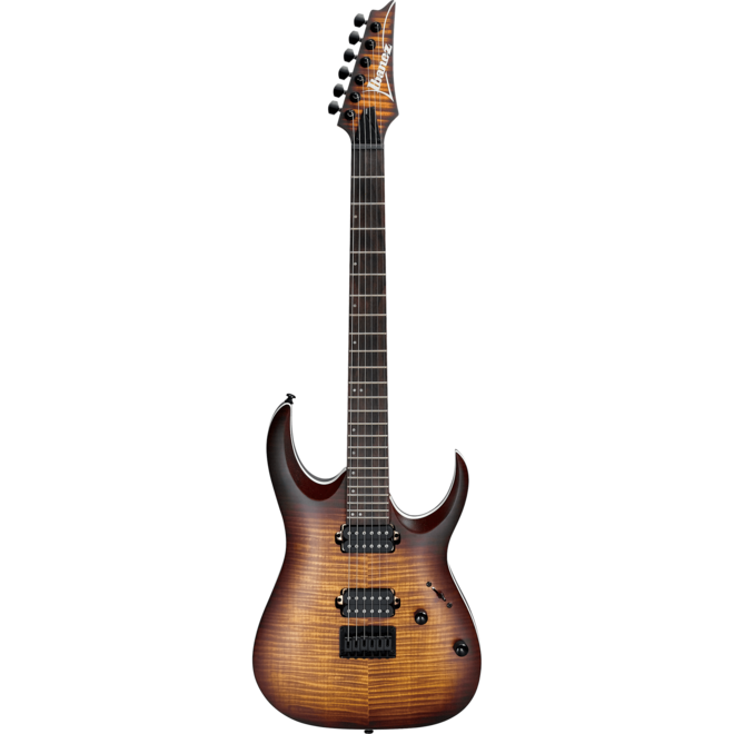 Ibanez RGA42FM RGA Standard Electric Guitar, Dragon Eye Burst Flat