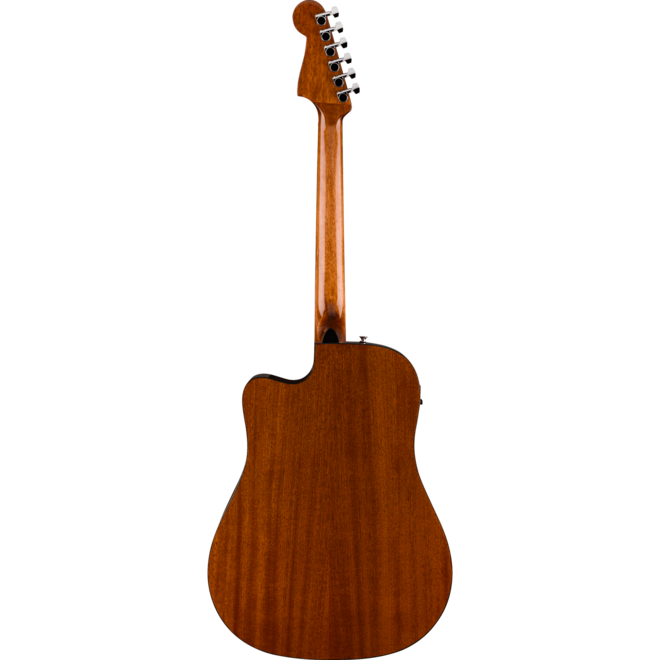Fender California Standard Redondo Cutaway Acoustic-Electric Guitar, Spruce/Sapele, Natural