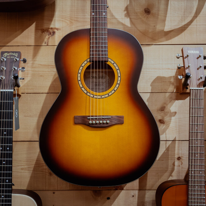 Simon & Patrick Songsmith Folk Acoustic, Burst w/Case