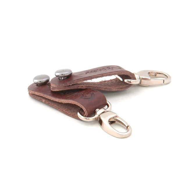 RightOn! Banjo Guitar Strap Adapter, Brown