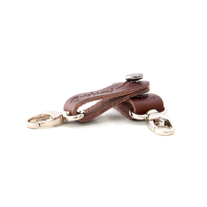 RightOn! Banjo Guitar Strap Adapter, Brown
