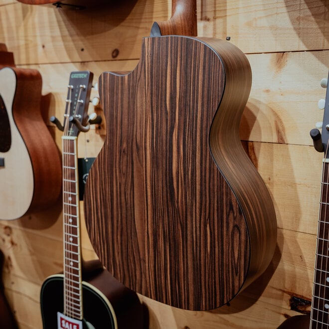 Martin GPC-X2E Grand Performance Acoustic-Electric Guitar, Sapele/Macassar HPL, w/Gigbag