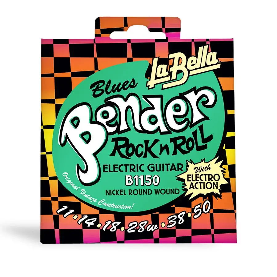 La Bella B1150 Bender Electric Guitar Strings, 11-50 Blues