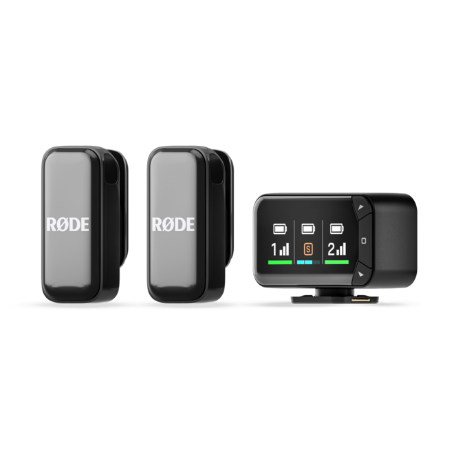 RODE Wireless Micro Ultra-Compact Wireless Microphone Camera Kit