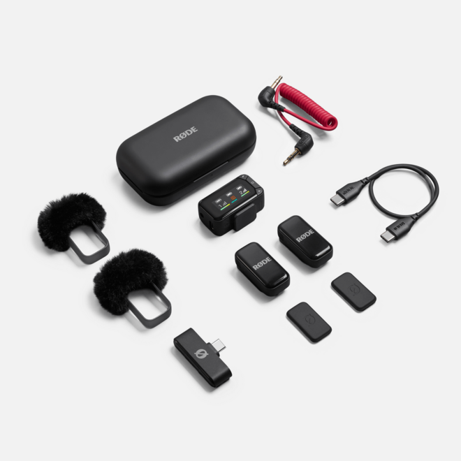 RODE Wireless Micro Ultra-Compact Wireless Microphone Camera Kit