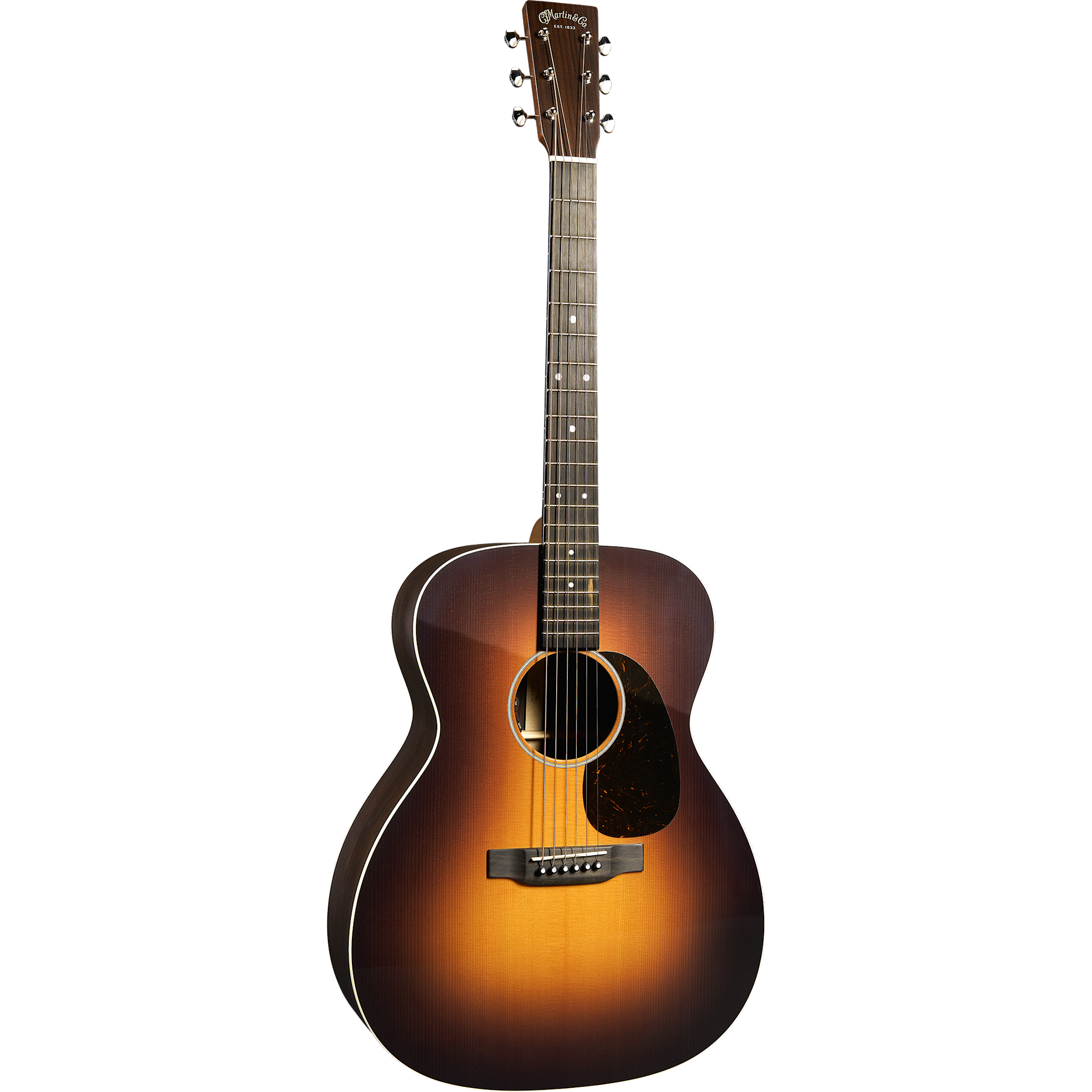 Martin J-16E Jumbo Acoustic-Electric Guitar, Solid Spruce/Rosewood, w/Gigbag