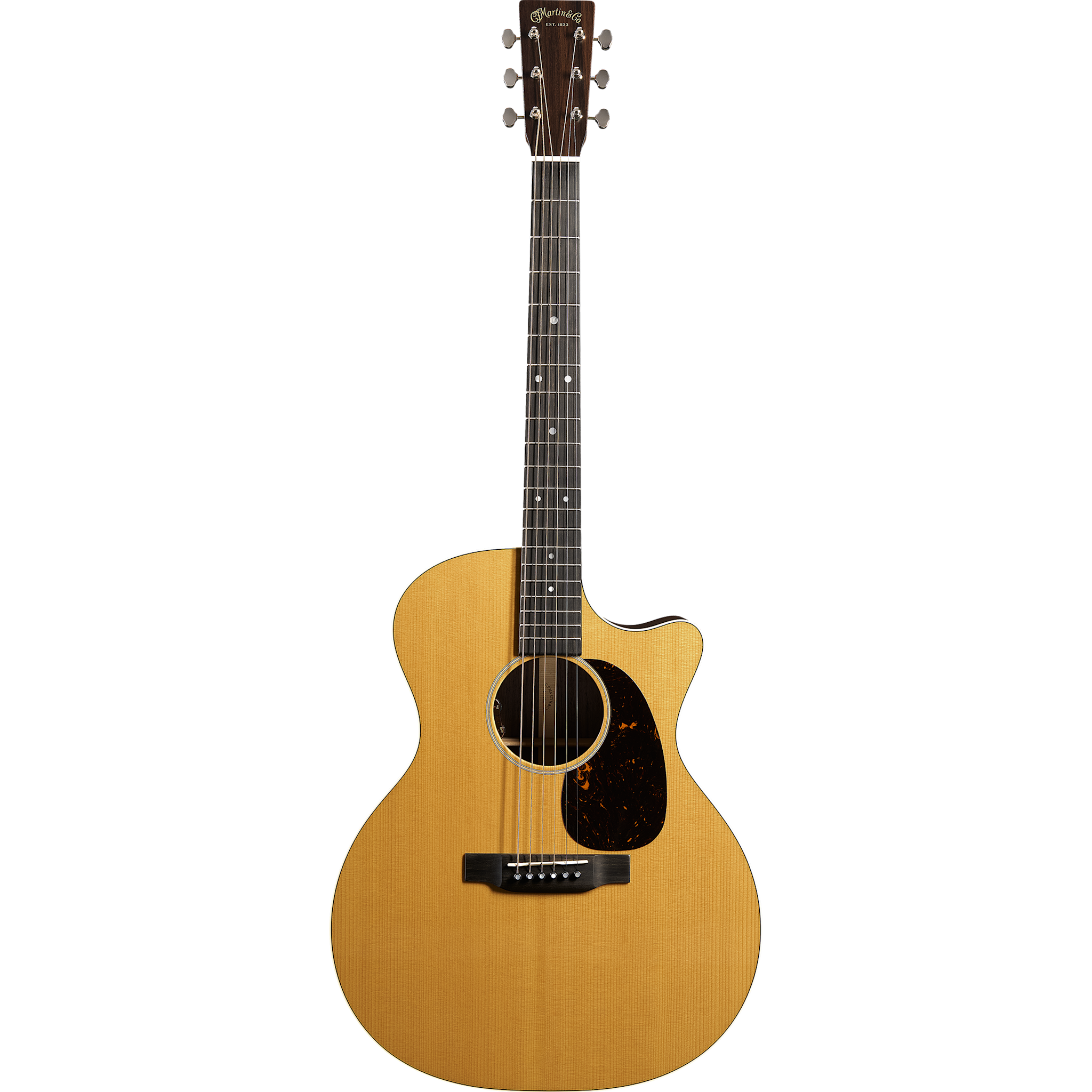 Martin GPC-16E Grand Performance Cutaway Acoustic-Electric Guitar, Solid Spruce/Rosewood, w/Gigabg