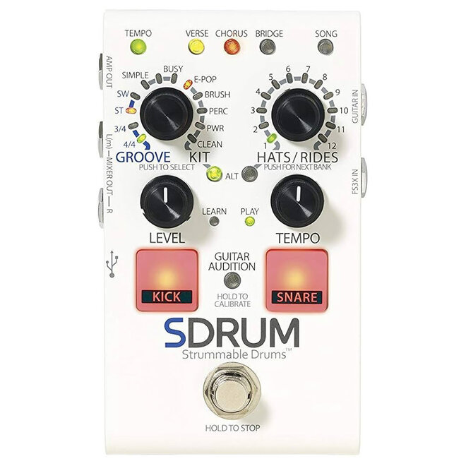 DigiTech SDRUM Strummable Drums Pedal