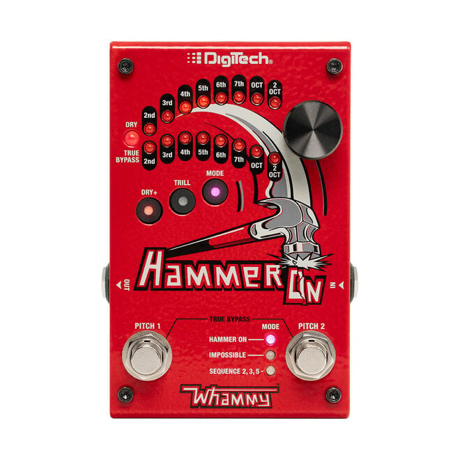 DigiTech HammerOn Instantaneous Pitch-Shifter Pedal