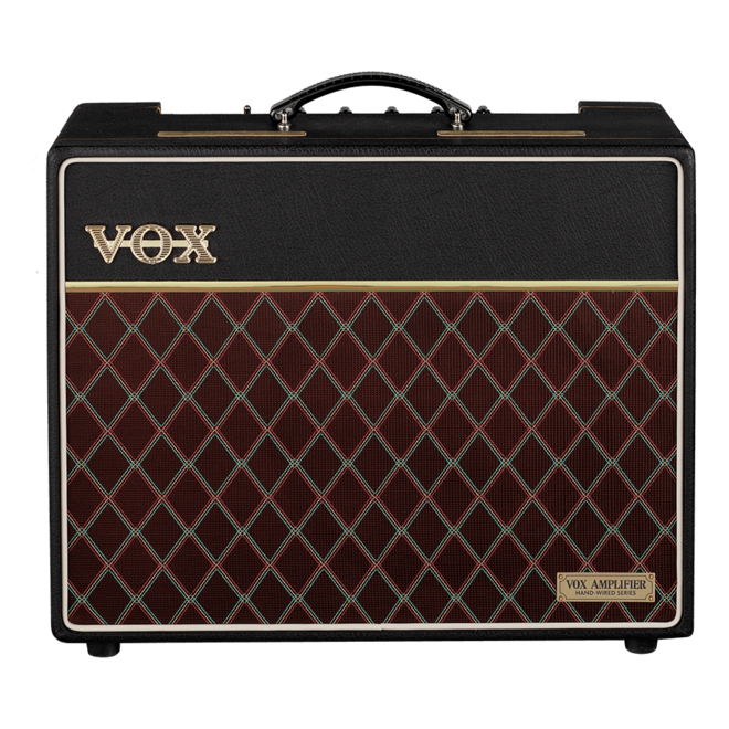 Vox AC15 Hand-Wired 1x12” 15W Tube Combo Amplifier, Celestion Alnico Blue