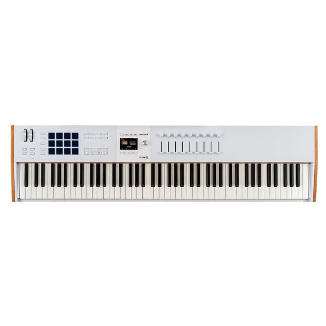 Arturia KeyLab 88 mk3 Weighted Hammer-Action Keyboard Controller, White