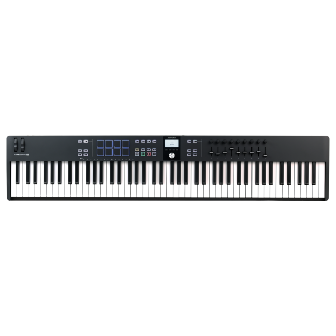 Arturia KeyLab Essential 88 mk3 Universal MIDI Keyboard Controller, Black