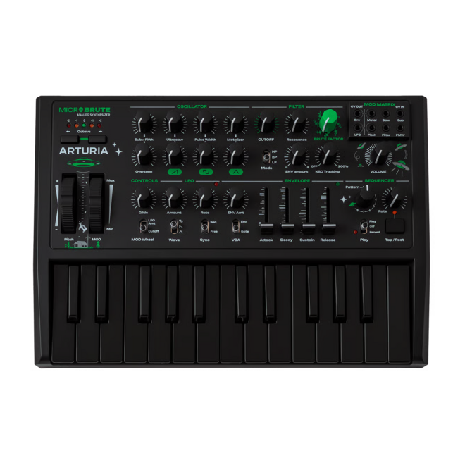 Arturia MicroBrute UFO Analog Synthesizer
