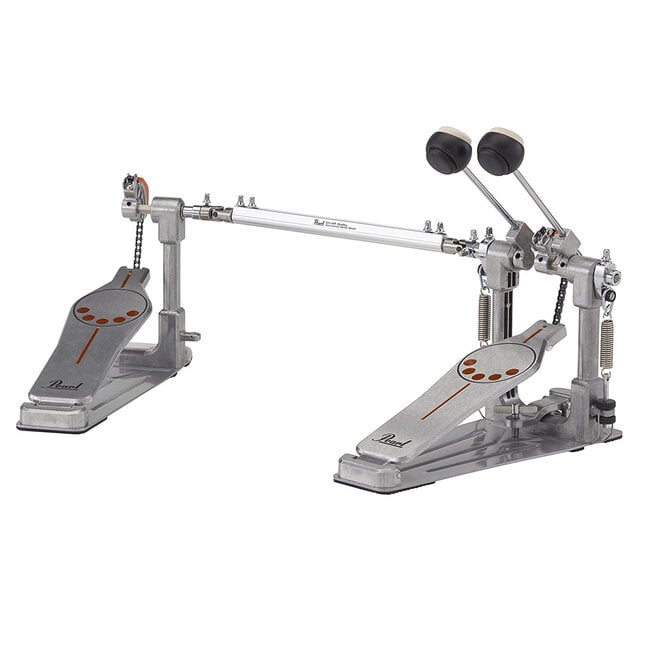 Pearl P-932 Demonator Longboard Double Bass Drum Pedal, Chain Drive
