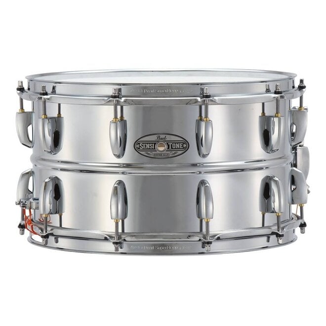 Pearl SensiTone Heritage Alloy Snare Drum, Steel, 14 x 8"